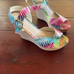 Fergalicious Floral Sandals